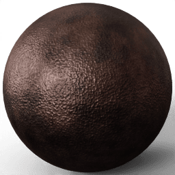 Bronze worn hammered