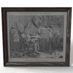 A Literary Fellow Meditating 1821