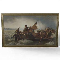 Washington Crossing the Delaware 1851
