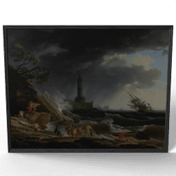 Storm on Mediterranean 1767