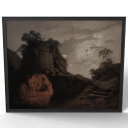 Virgils Tomb by Moonlight 1779
