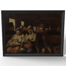 The Third Class Carriage 1862