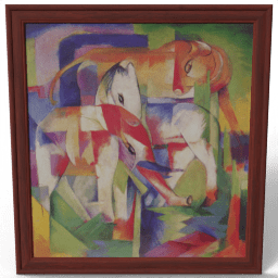 Elephant Horse Cattle Winter 1913