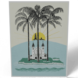 View of the island 1940