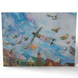 Colorful Wall Inspired by Chagall 2021