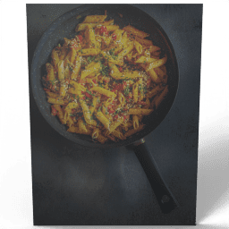 Noodle Dish in a Pan 2020