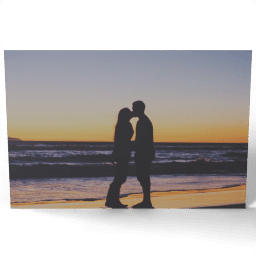 Couple Kissing on the Beach 2012