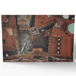 Towers of Bologna View from Above 2016