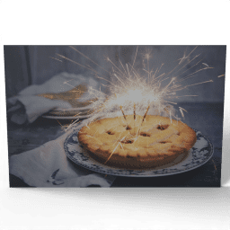 Tasty Cake with Sparks undated
