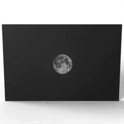 Moon in the Black Sky undated