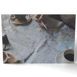 Sitting with a Map and a Coffee 2016