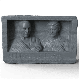 Grave relief of Publius and Aiedia 10BCE