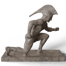 Kneeling warrior 500BCE