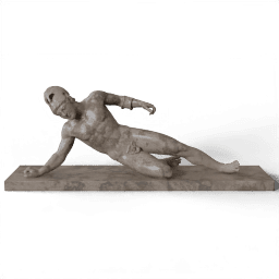 Lying warrior Patroclus 500BCE