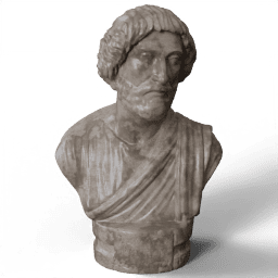 Portrait of a barbarian undated