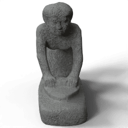 Woman grinding flour kneeling 2400BCE