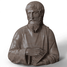 A Saint with a Book 1600