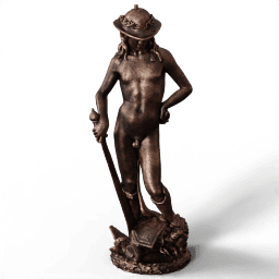 David with Goliaths head at his feet 1430