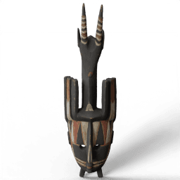 Decorative ntomo mask 1950