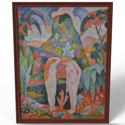Nude in Exotic Landscape 1905