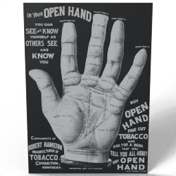 Open hand 1887