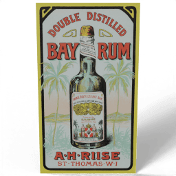 Double distilled bay rum 1900