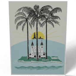 View of the island 1940
