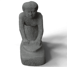 Woman grinding flour kneeling 2400BCE