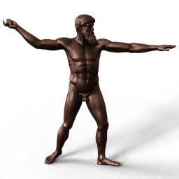 Zeus from Cape Artemesion 450BCE