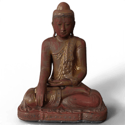 Enshrined Buddha 1850