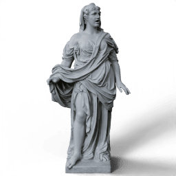Singing statue 1874
