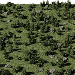 Forest EU con glade A spring summer