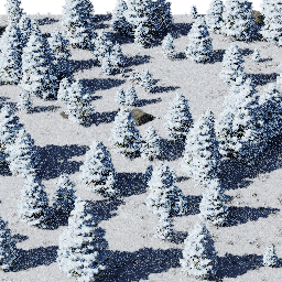 Forest EU con glade B winter