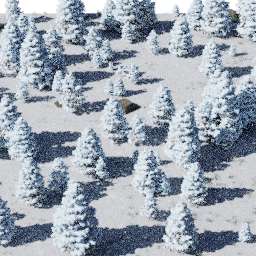 Forest EU con glade B winter