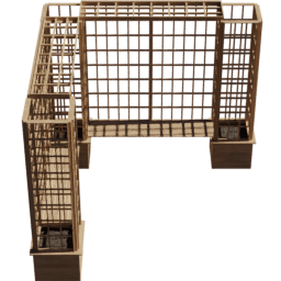 Trellises wall B spring summer autumn