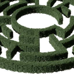 Hedge circular small A summer