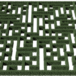 Hedge square big A summer