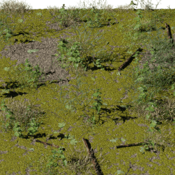 Moss Tortula ruralis C spring summer autumn