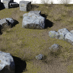 Rocks Steppe C spring summer autumn