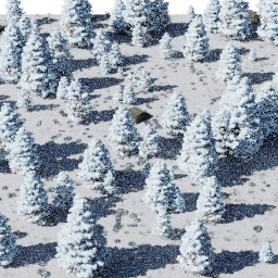 Forest EU con glade B winter