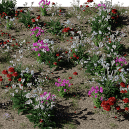 Flower Flower bed park A spring summer