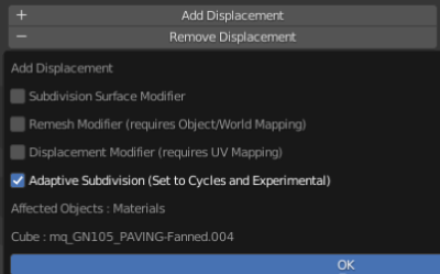 Add displacement showcase