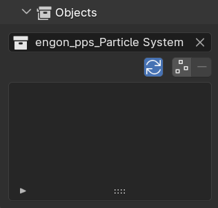 refresh particles button in scatter