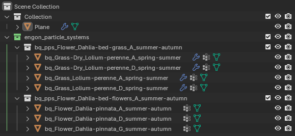 scatter collections