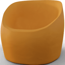 Armchair Egg leather suede