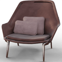 Armchair Vitra egg velvet