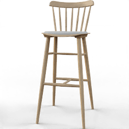 Chair Bar Ironica wooden