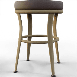 Chair Bar round wooden