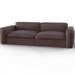 Sofa 2seat leather lunge