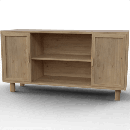 Sideboard Echo open two cabinets